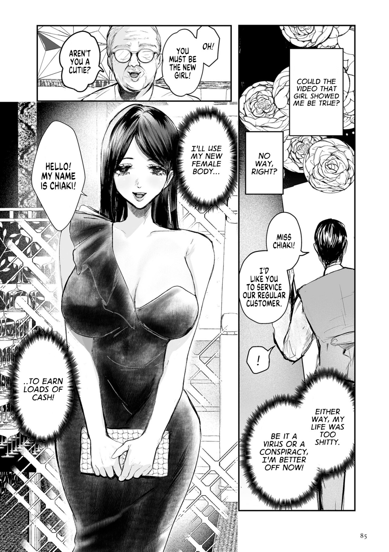 Hentai Manga Comic-How the Gloomy Me Took Charge of my Own Life by Becoming a Hostess-Read-7
